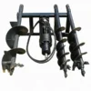 Pack of 3 Skid Steer Auger with 3 Bits