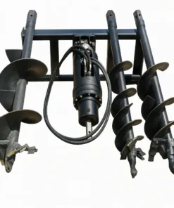 Pack of 3 Skid Steer Auger with 3 Bits